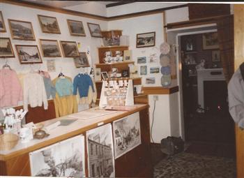 shop in the museum